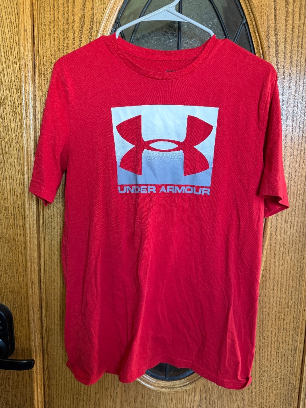 Under Armour red t-shirt, Size M